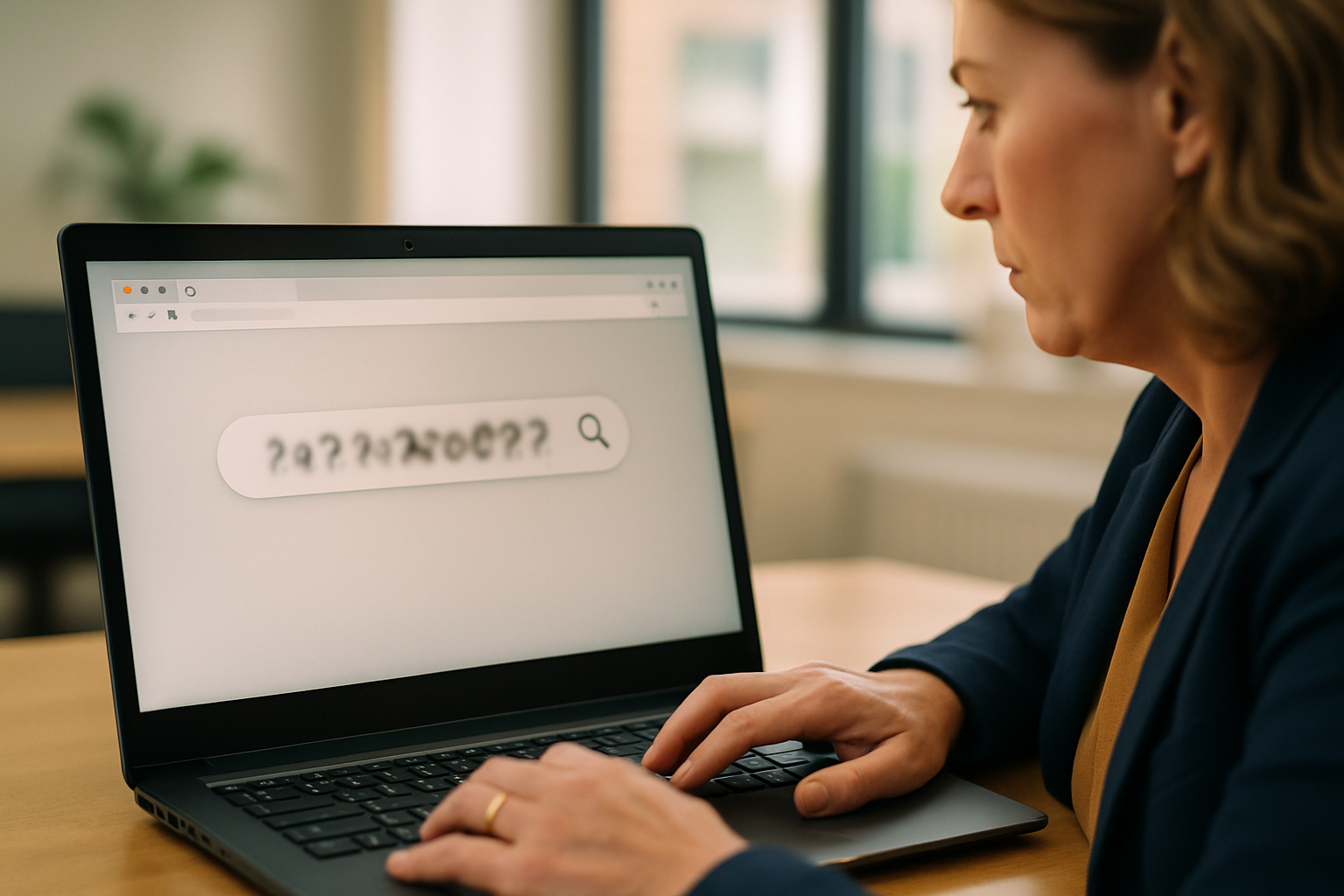 Leidinggevende zoekt online naar antwoorden over verzuim
